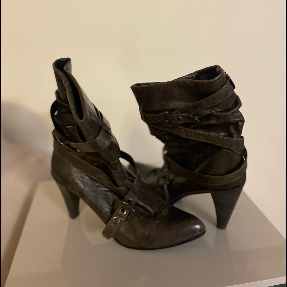 Espresso Steve Madden Booties